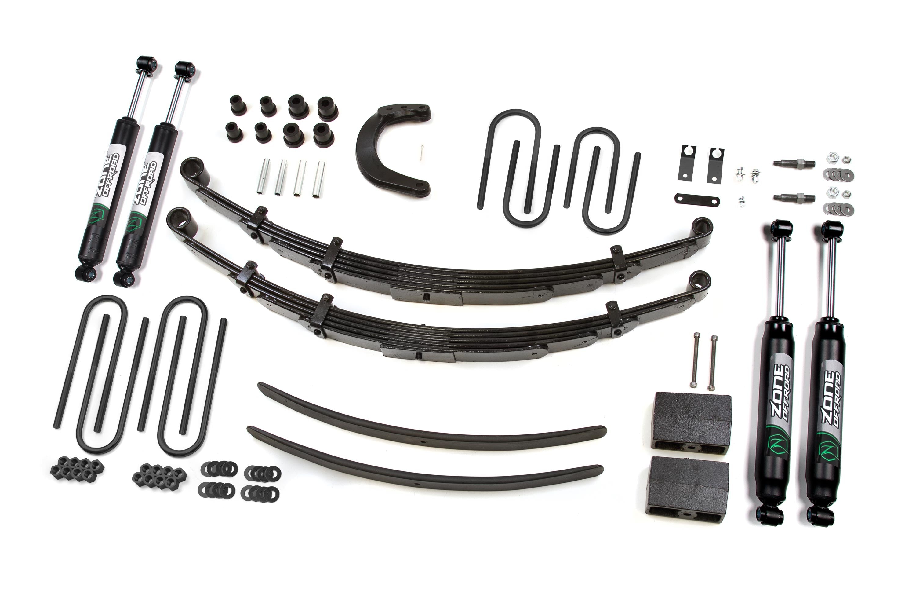 Zoneoffroad 1988-1991 Chevrolet GMC 1/2 Ton SUV 4WD 6" Lift Kit ZONC21F