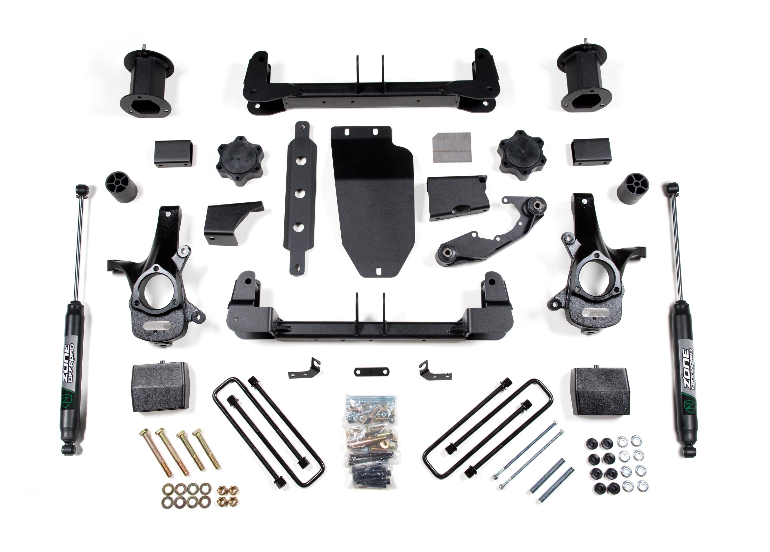 Zoneoffroad 2014-2018 Chevrolet Silverado GMC Sierra 1500 4WD 6.5" Lift Kit ZONC26F