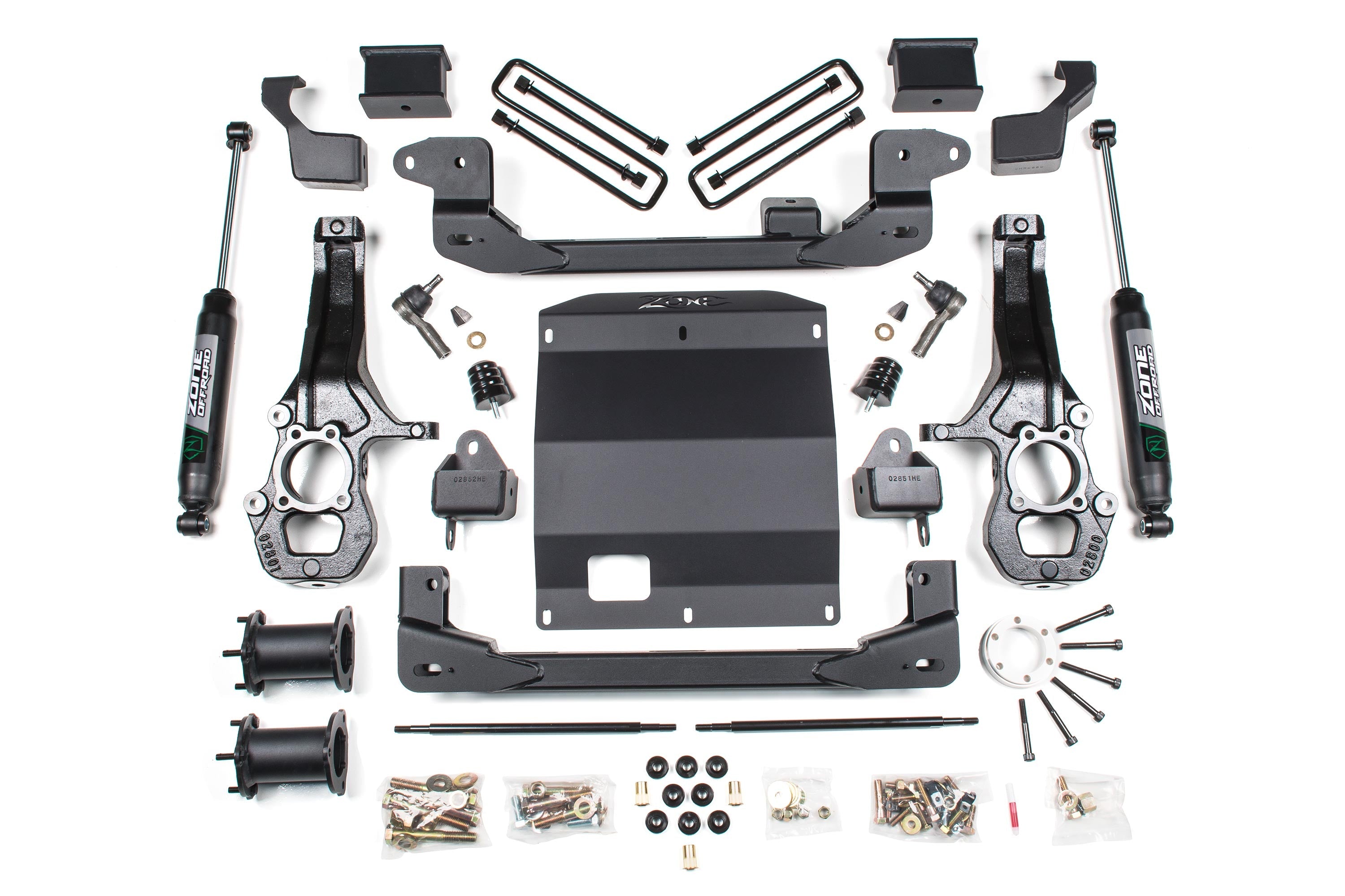 Zoneoffroad 2015-2022 Chevrolet Colorado GMC Canyon 4WD 5.5" Lift Kit ZONC39F