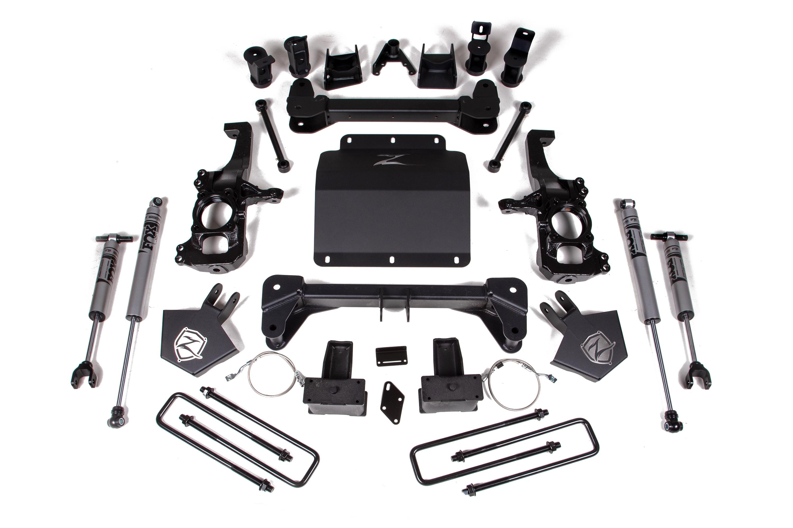 Zoneoffroad 2020-2024 Chevrolet Silverado GMC Sierra 2500HD 4WD 5" Lift Kit ZONC50F