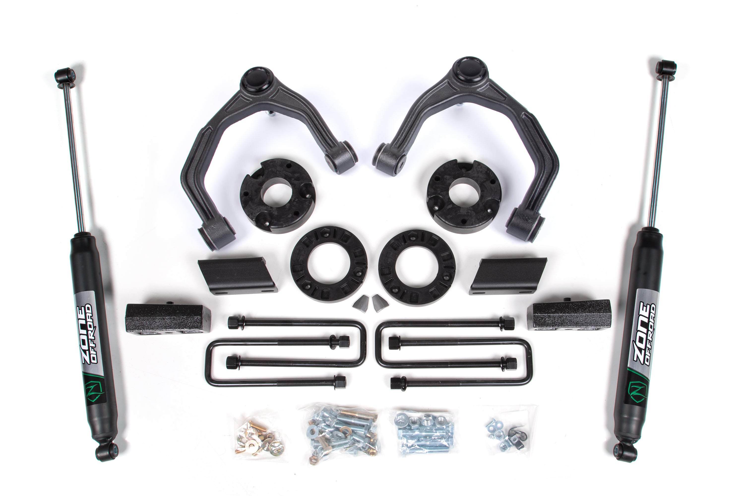 Zoneoffroad 2019-2024 Chevrolet Silverado GMC Sierra 1500 4WD 3.5" Lift Kit ZONC47F