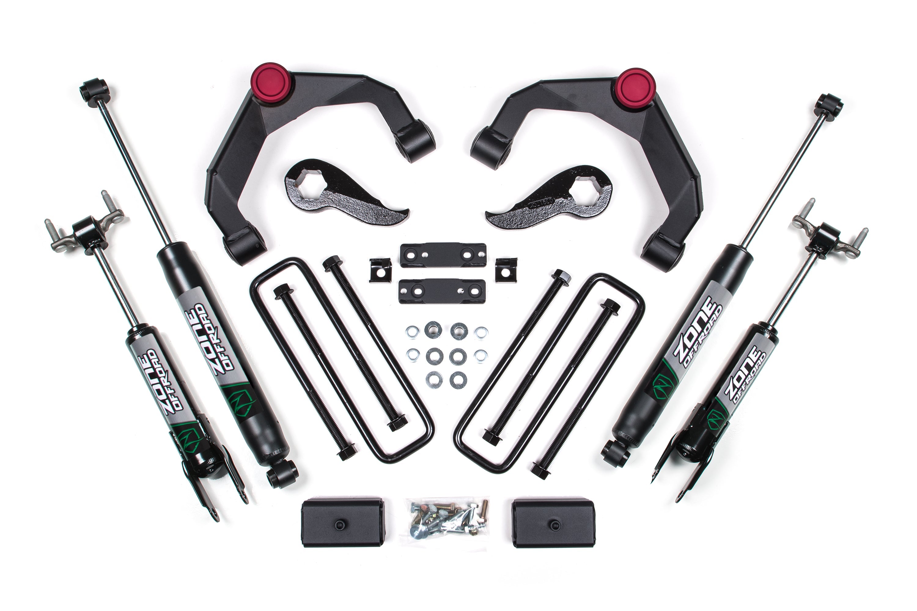 Zoneoffroad 2020-2024 Chevrolet Silverado GMC Sierra 2500HD 4WD 3" Lift Kit ZONC48F