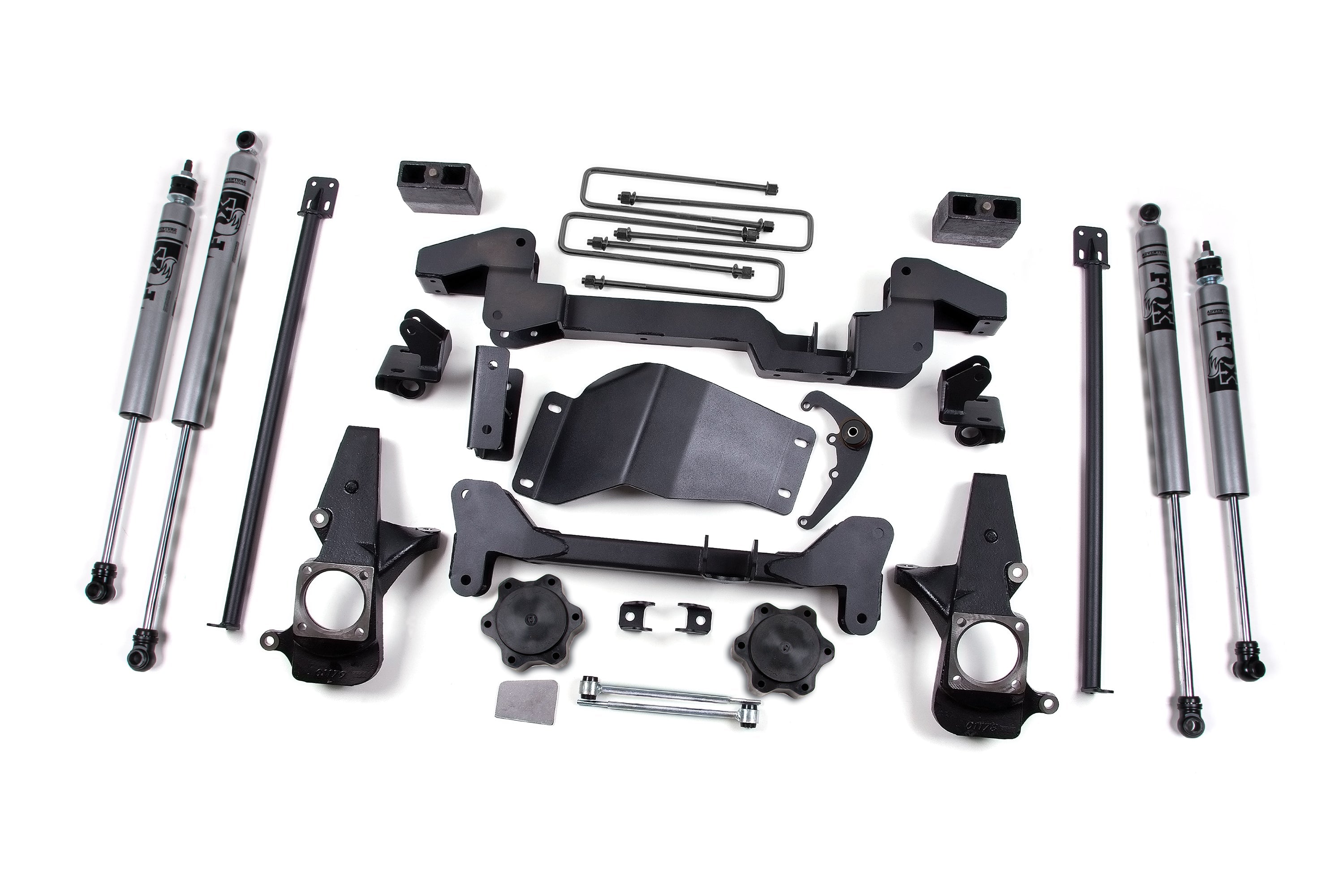 Zoneoffroad 2001-2010 Chevrolet Silverado GMC Sierra 2500HD 4WD 6" Lift Kit ZONC4F