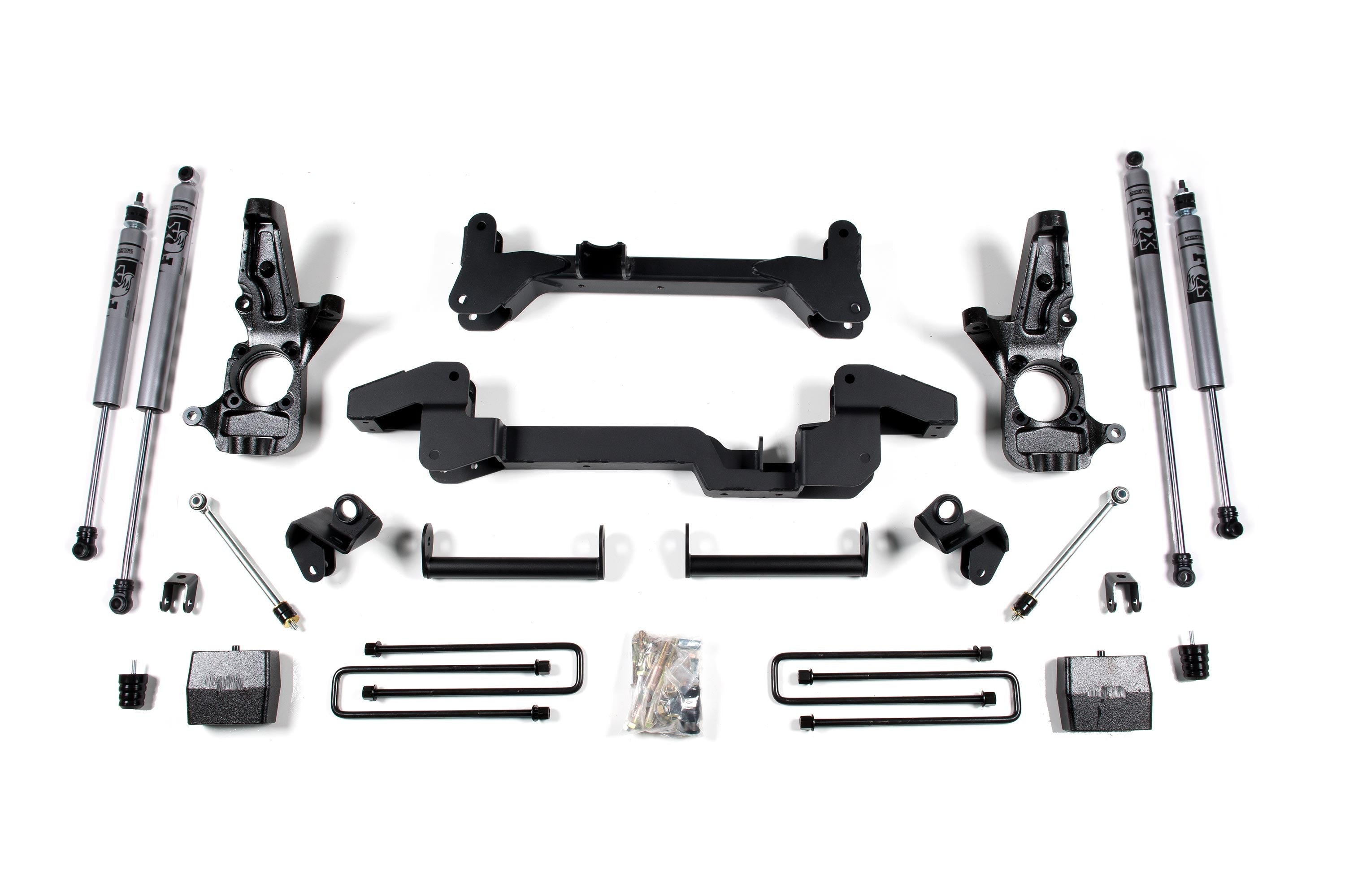 Zoneoffroad 2001-2010 Chevrolet Silverado GMC Sierra 2500HD 2WD 6" Lift Kit ZONC5F