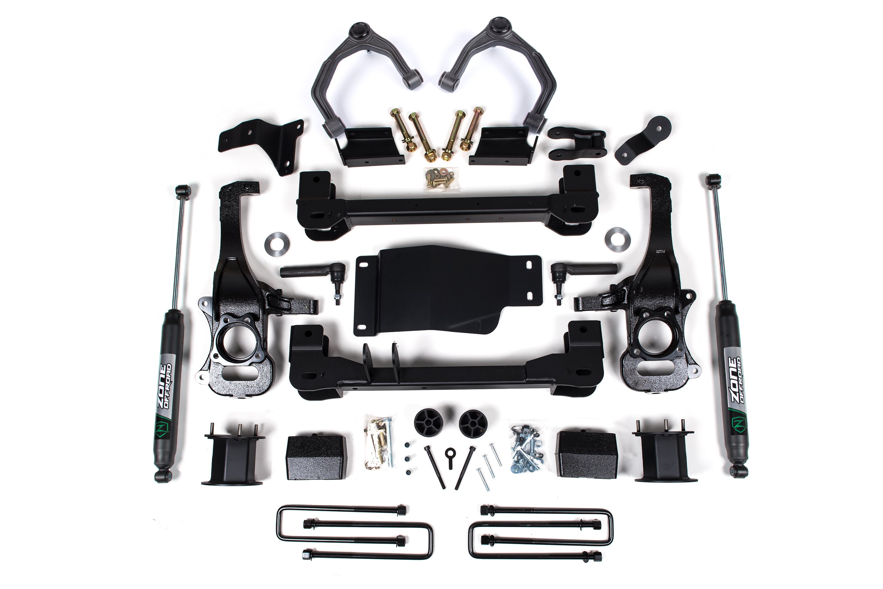 Zoneoffroad 2019-2024 Chevrolet Silverado GMC Sierra 1500 4WD 4" Lift Kit ZONC67F