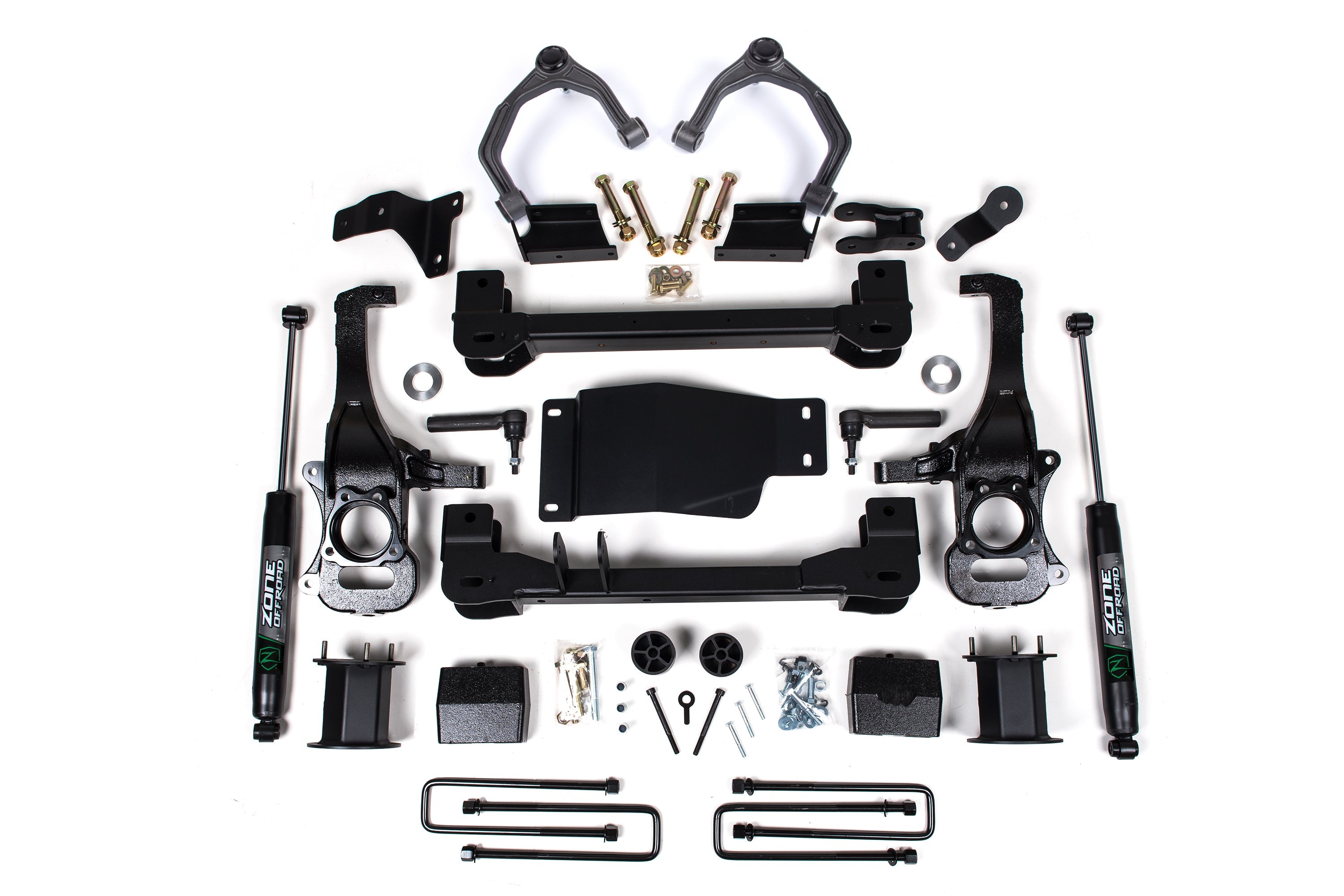 Zoneoffroad 2019-2024 Chevrolet Silverado GMC Sierra 1500 4WD 6" Lift Kit ZONC68F