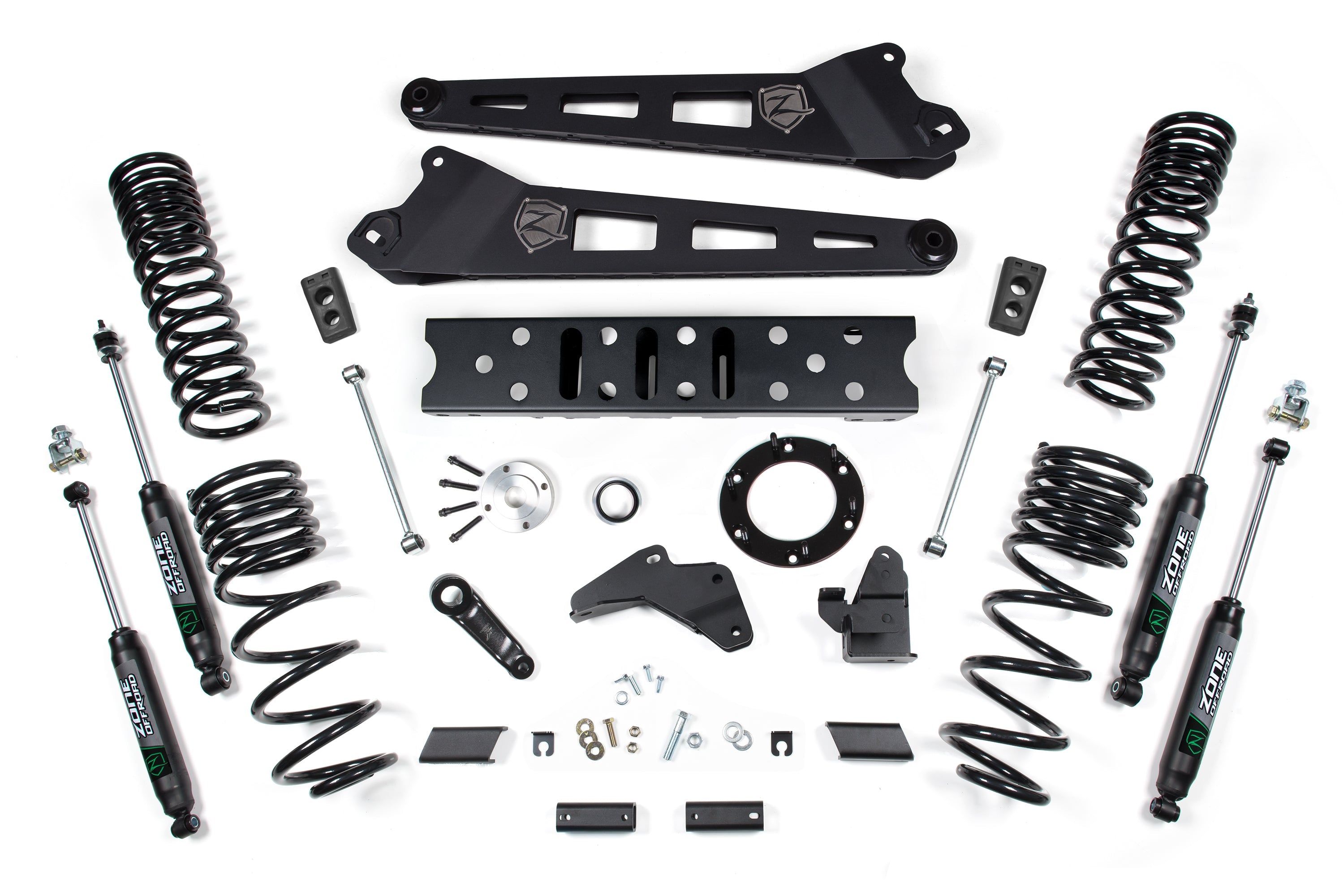 Zoneoffroad 2019-2024 Dodge Ram 2500 4WD Gas 5.5" Lift Kit With Radius Arm ZOND124F