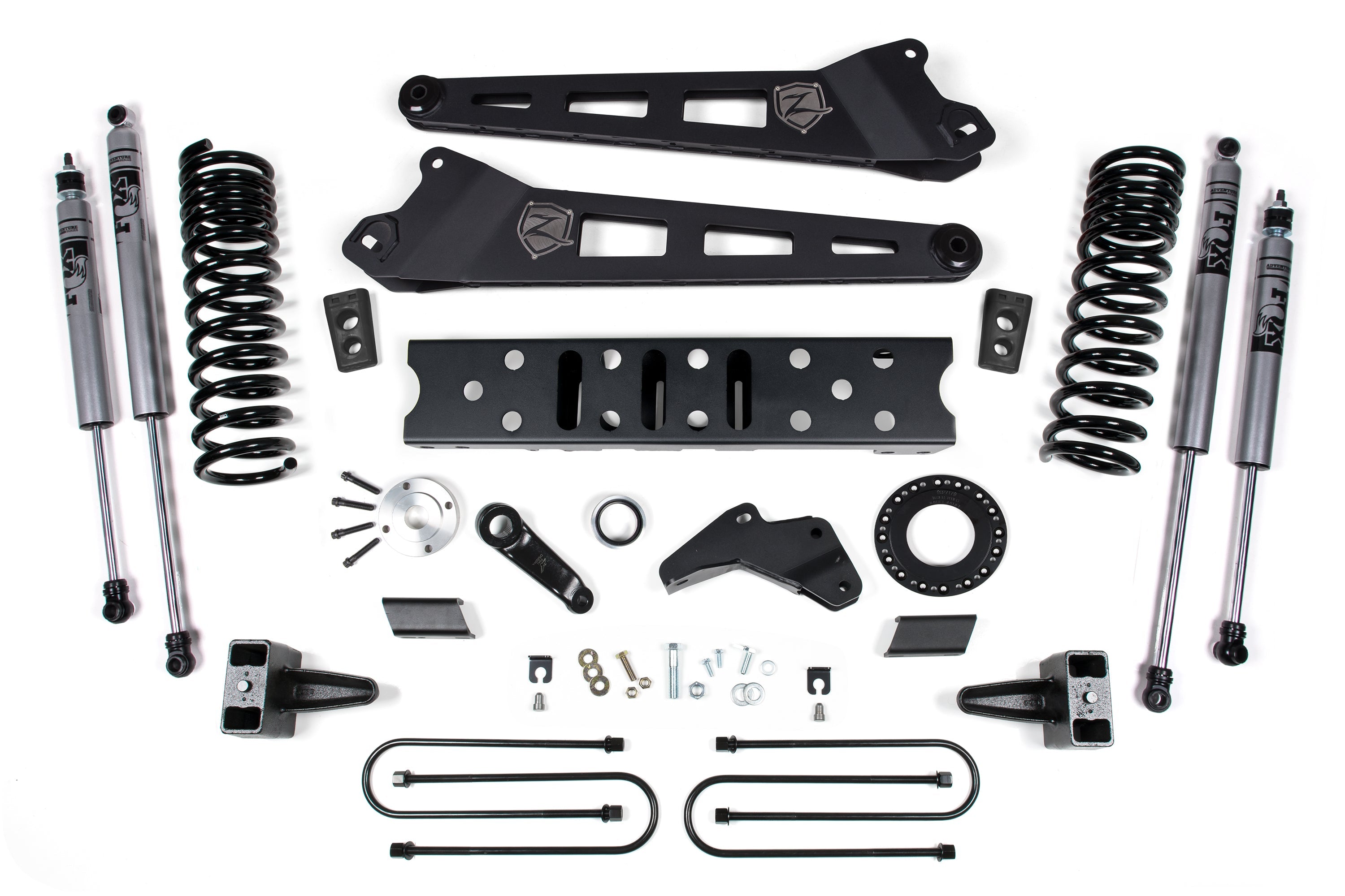 Zoneoffroad 2019-2024 Dodge Ram 3500 4WD Gas 5.5" Lift Kit With Radius Arm ZOND122F