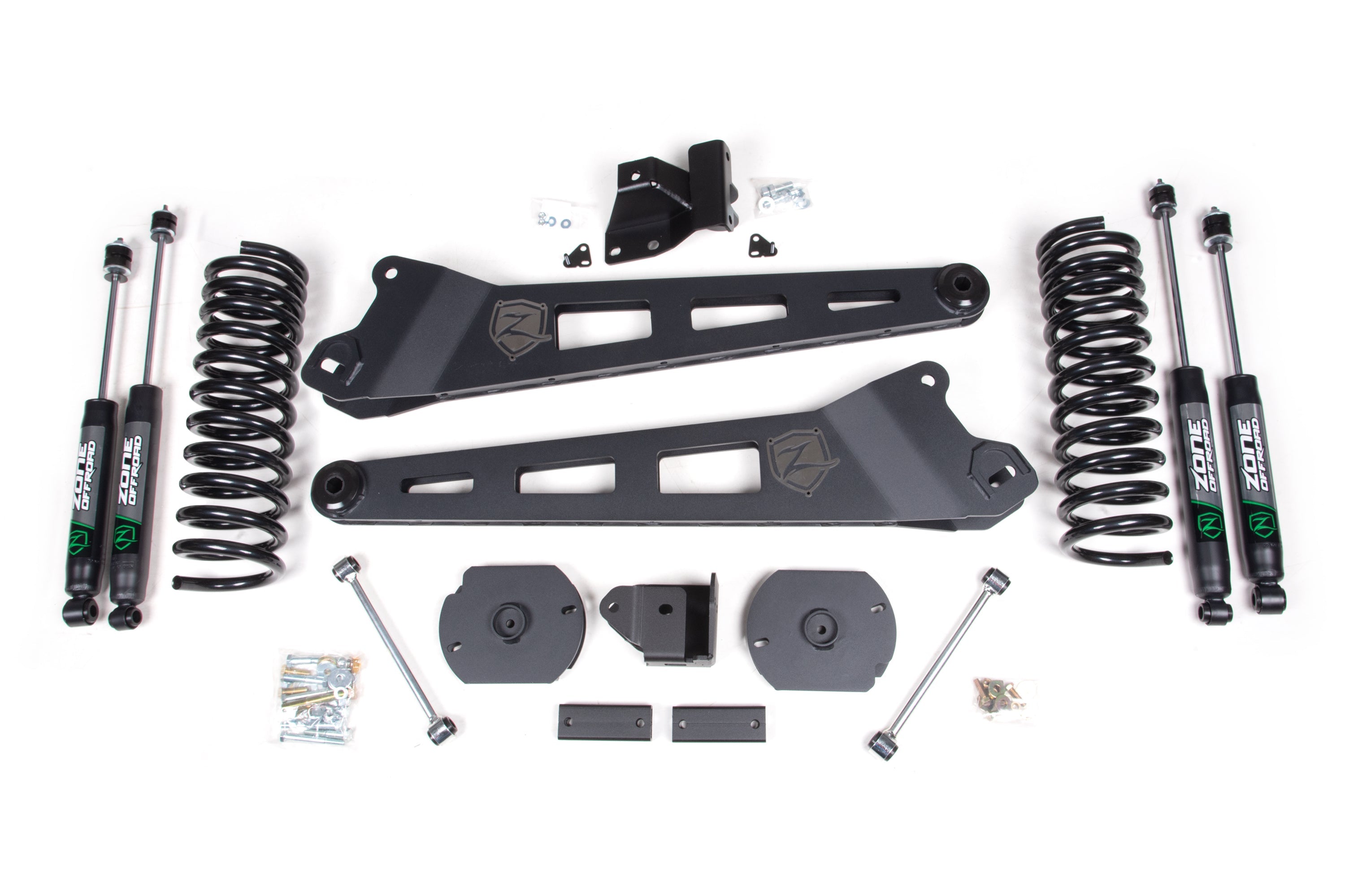 Zoneoffroad 2019-2024 Dodge Ram 2500 4WD Diesel 3" Lift Kit With Radius Arm ZOND144F