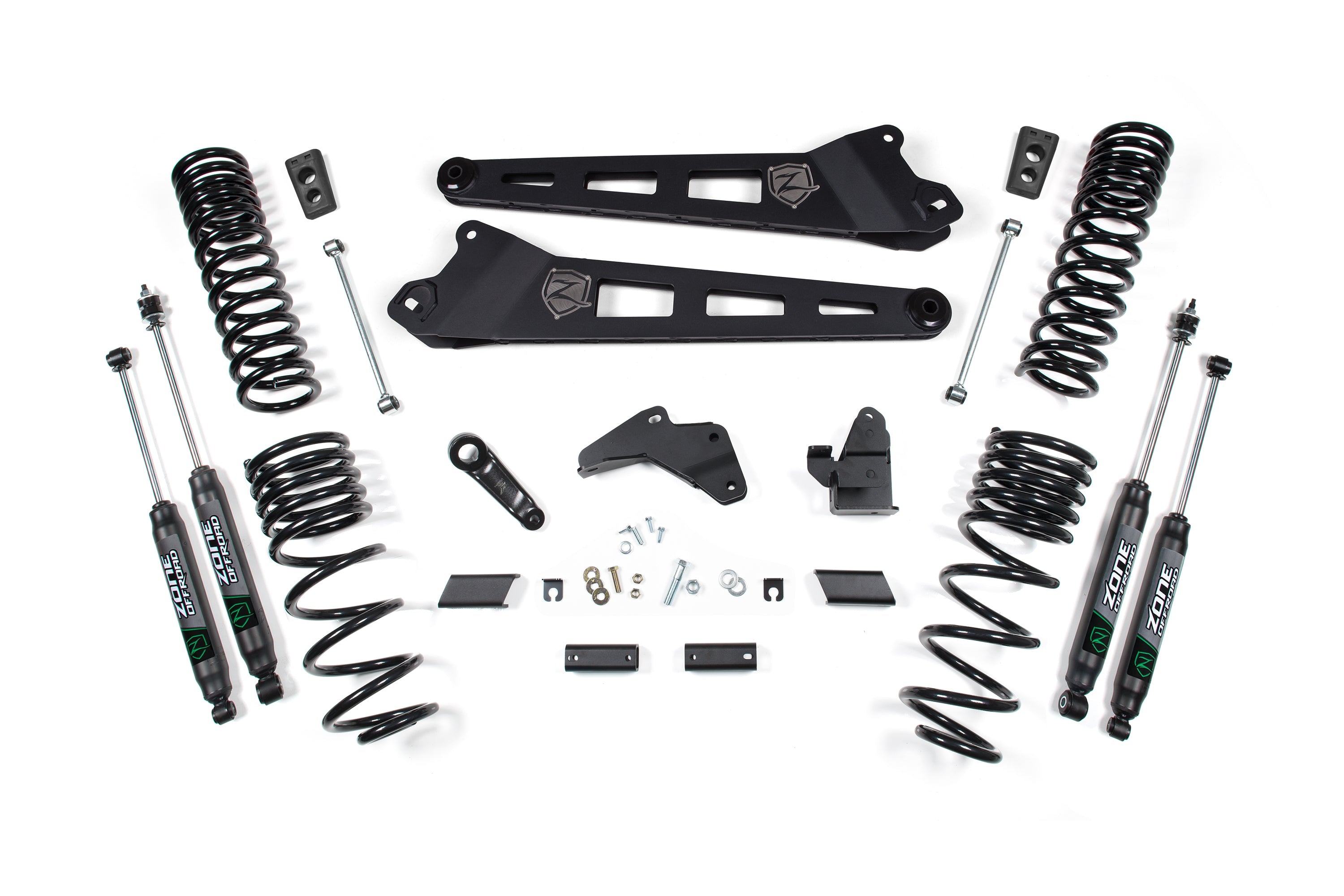 Zoneoffroad 2014-2018 Dodge Ram 2500 4WD Gas 5.5" Lift Kit With Radius Arm ZOND69F