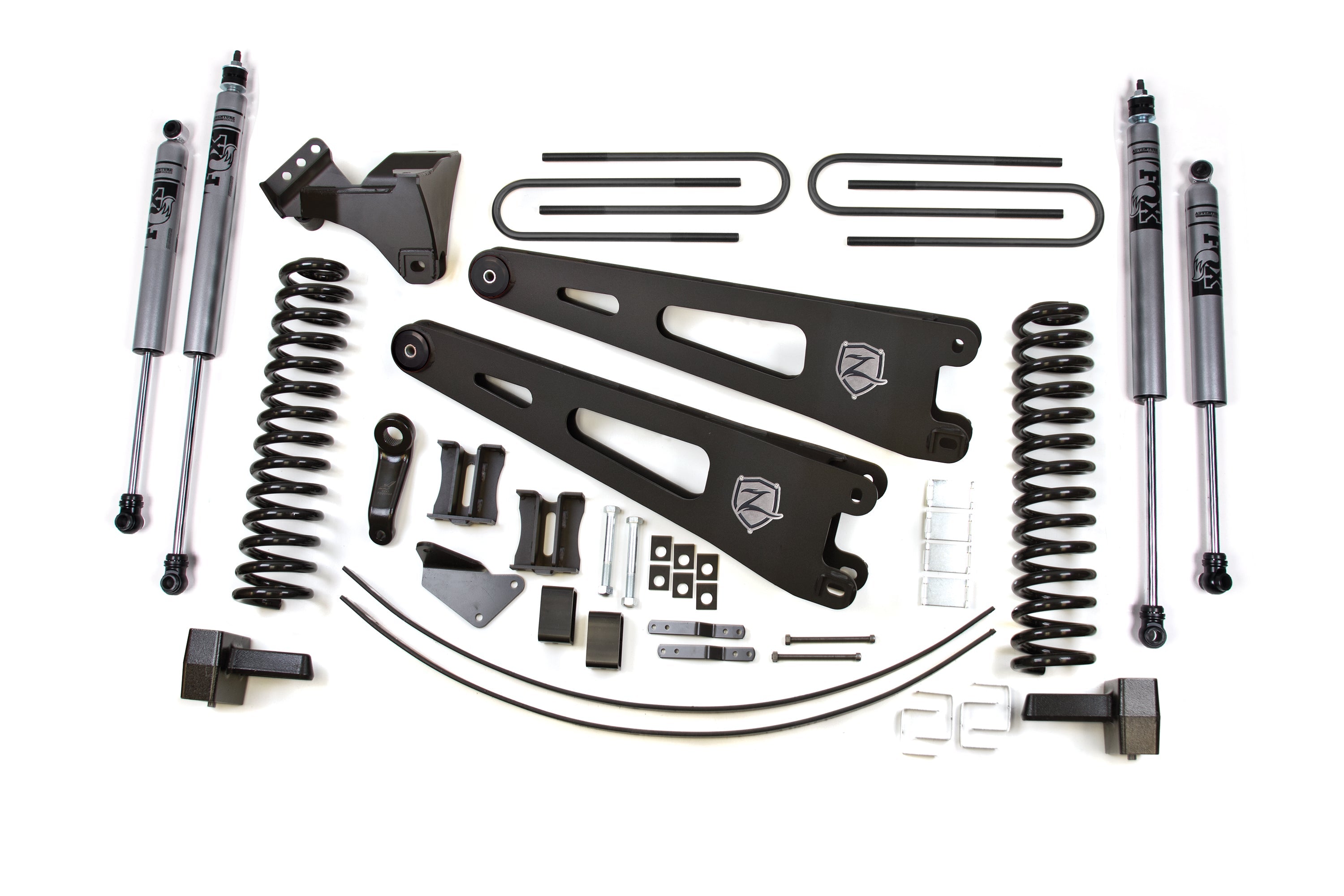 Zoneoffroad 2005-2007 Ford F250 F350 Super Duty 4WD Diesel 6" Lift Kit With Radius Arm ZONF38F