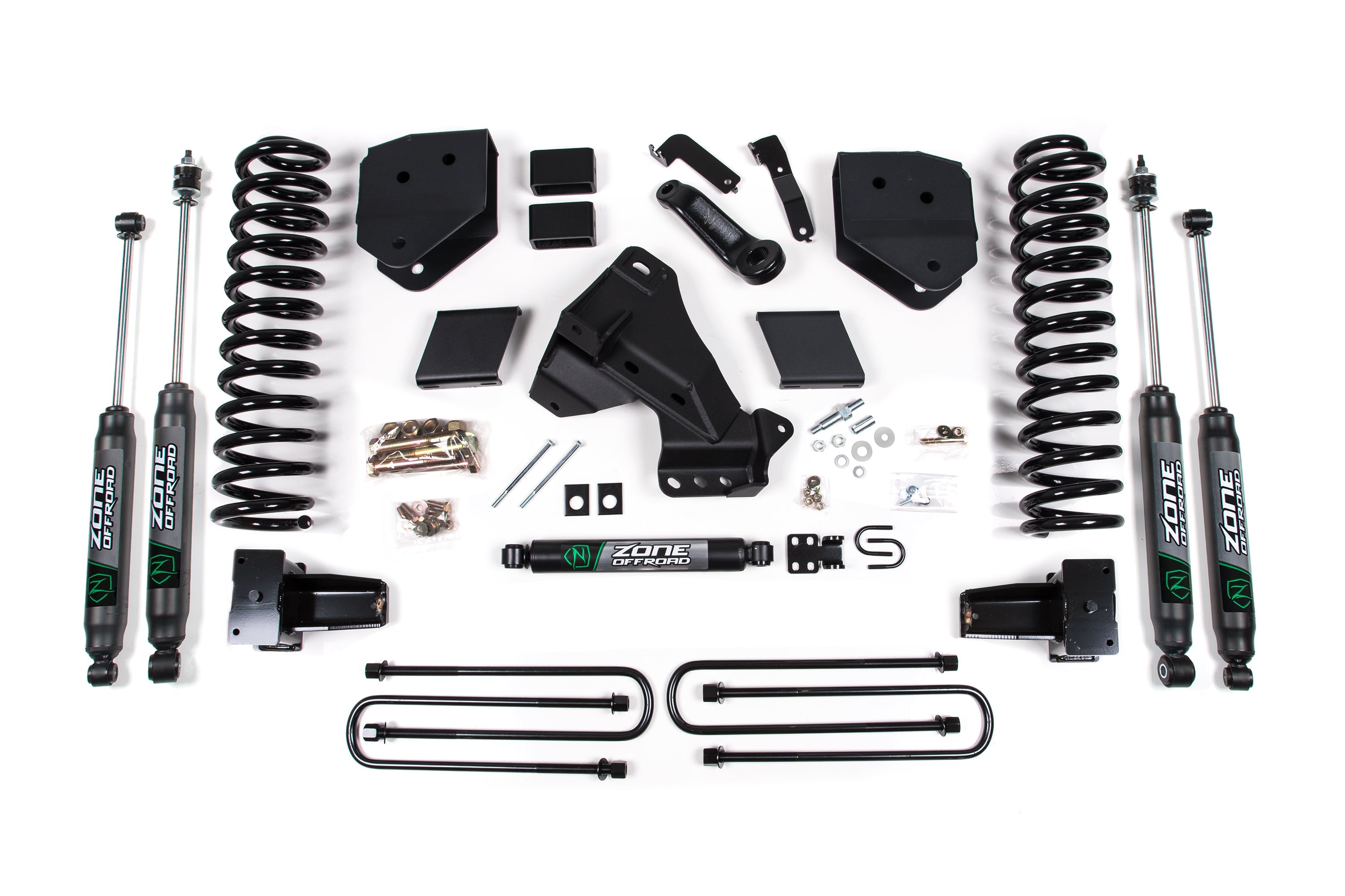 Zoneoffroad 2020-2021 Ford F350 Super Duty DRW 4WD Diesel 6" Lift Kit ZONF67N