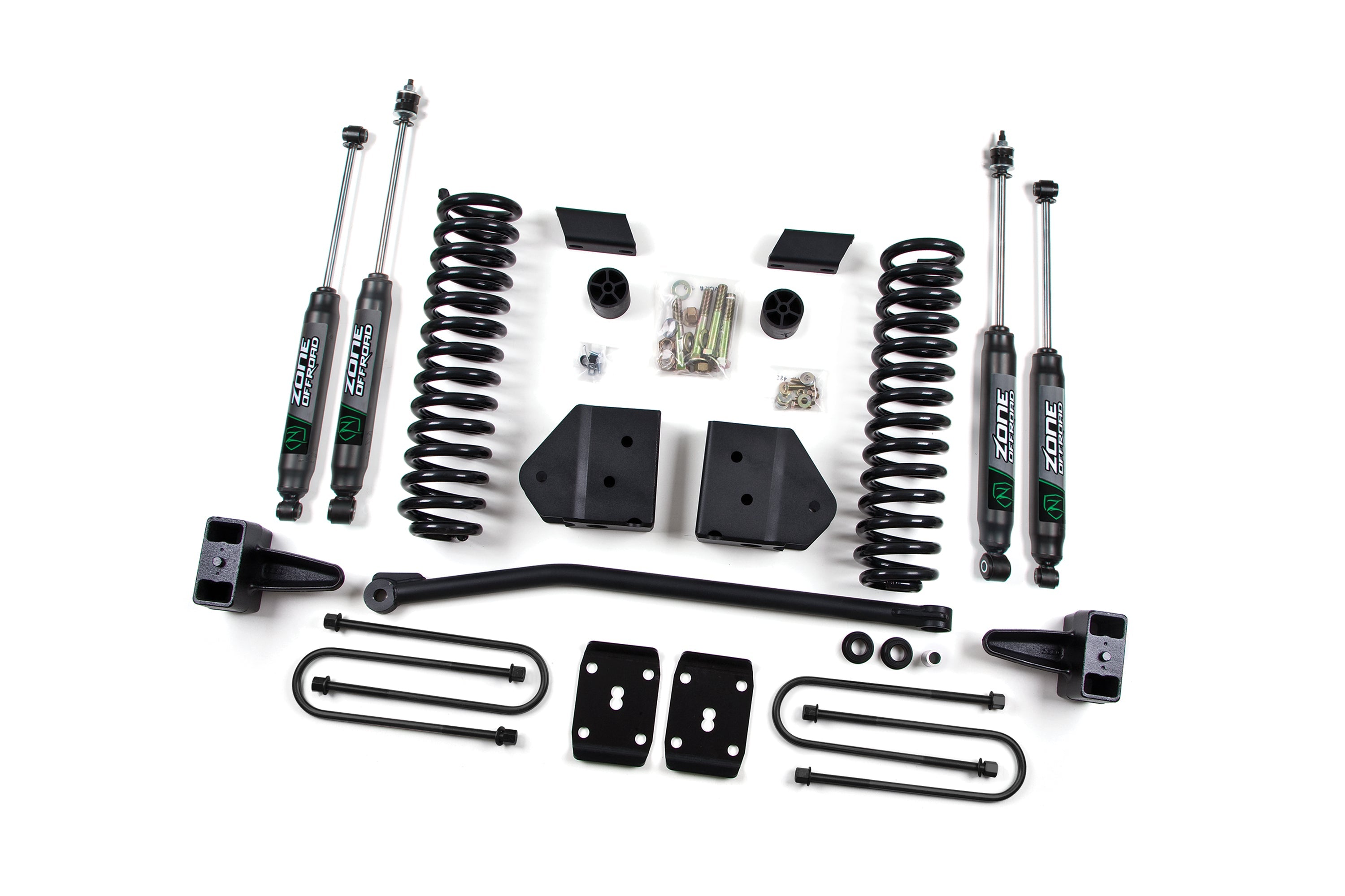 Zoneoffroad 2011-2016 Ford F250 F350 Super Duty 4WD Gas 4" Lift Kit ZONF19F