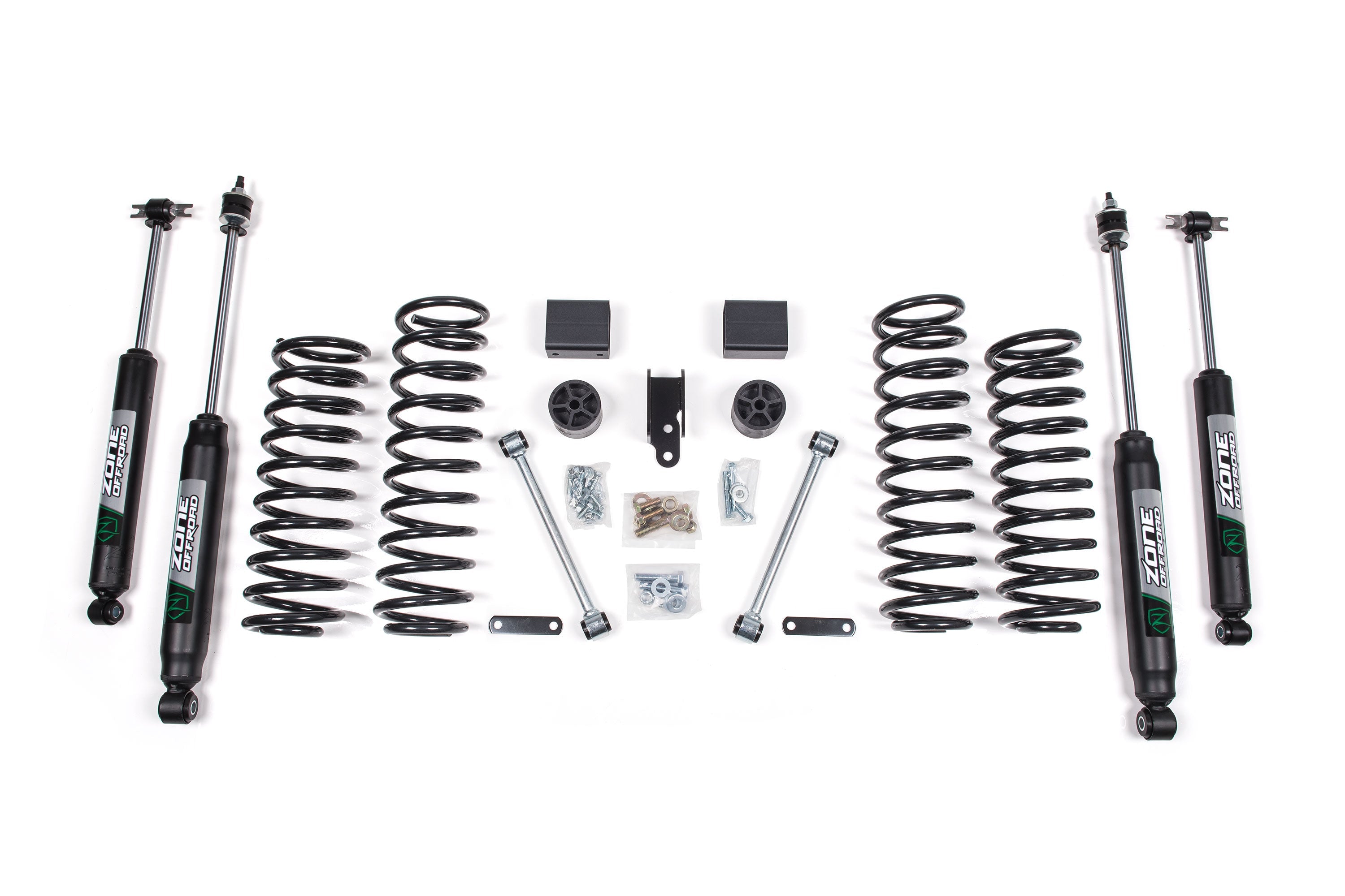 Zoneoffroad 2012-2018 Jeep Wrangler JK 2-Door 3" Lift Kit ZONJ35F