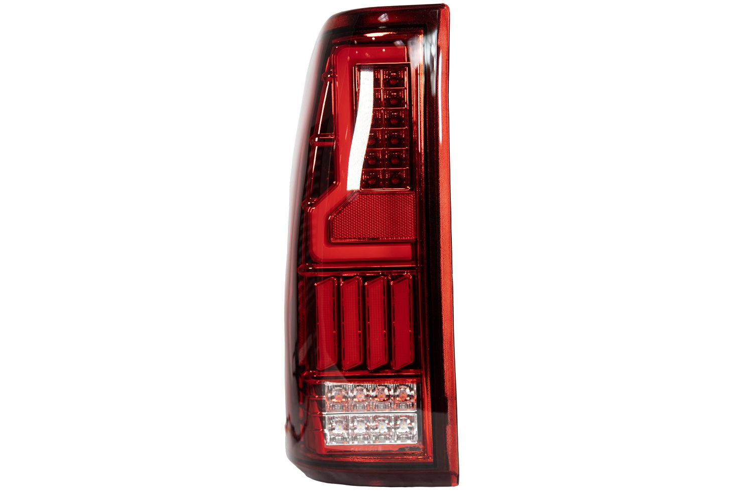 Winjet Lights 1999-2006 Chevrolet Silverado 1500 1999-2002 GMC Sierra 1500 V2 Chrome Red LED Tail Lights CTRNG0697-CR