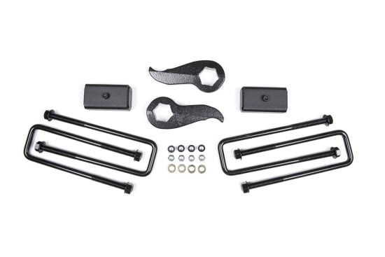 Zone OffRoad 2011-2019 Chevrolet Silverado GMC Sierra 2500 3500HD Trucks 2 Inch Torsion Key Lift Kit ZONC1244