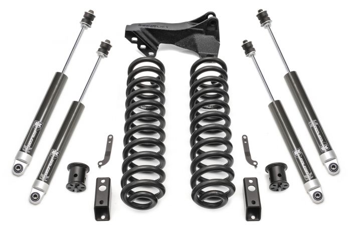 Readylift 2017-2021 Ford F-250 F-350 F-450 Super Duty Diesel 4WD 2.5" Coil Spring Front Lift Kit With Falcon 1.1 Monotube Shocks Front Rear 46-27240