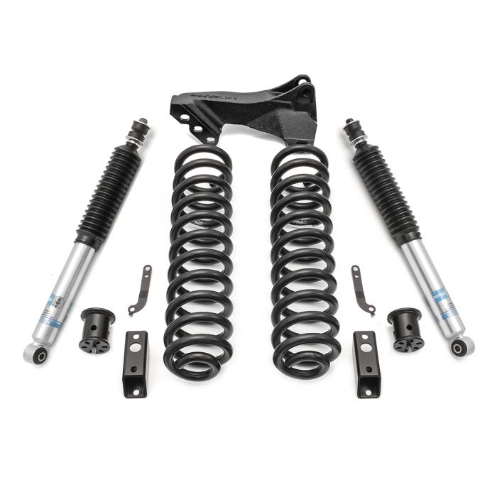 Readylift 2017-2021 Ford F-250 F-350 F-450 Super Duty Diesel 4WD 2.5" Coil Spring Front Lift Kit With Bilstein Shocks 46-2723