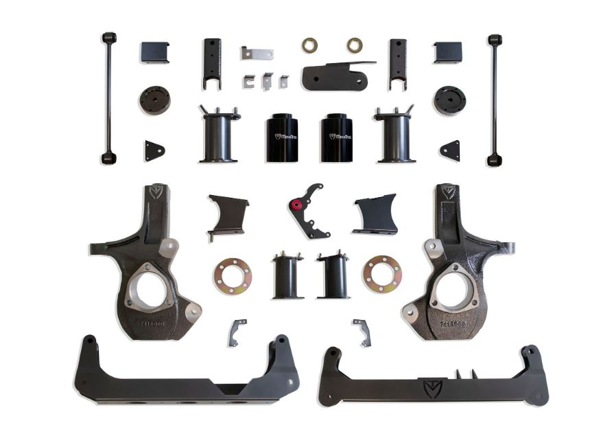 MaxTrac Suspension 2007-2020 Chevrolet Silverado GMC Sierra SUV 2WD 4WD 7" Lift Kit K941675