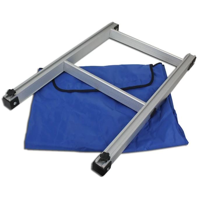 Tuff Stuff Roof Top Tent Ladder Extension & Annex Extension Silver TS-LDR-EXT-RAN-DLT