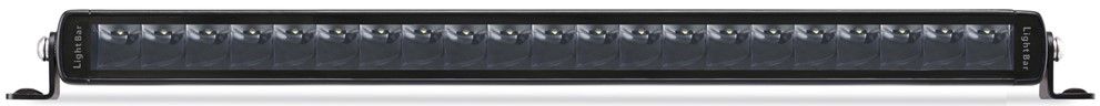 Race Sport Lighting 20in Roadrunner Compliant 105-watt LED Single Row Stealth Light Bar with MELT Temp Control System and screw-less frame construction RS20TEMPLB