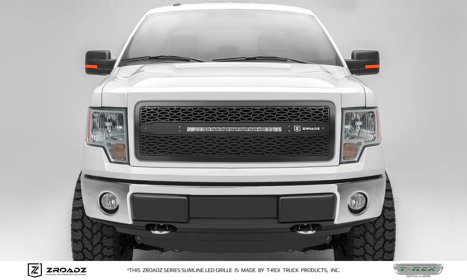 T-Rex 2009-2012 Ford F-150 ZROADZ Grille Black 1 Pc Insert with 20" LED Z315681