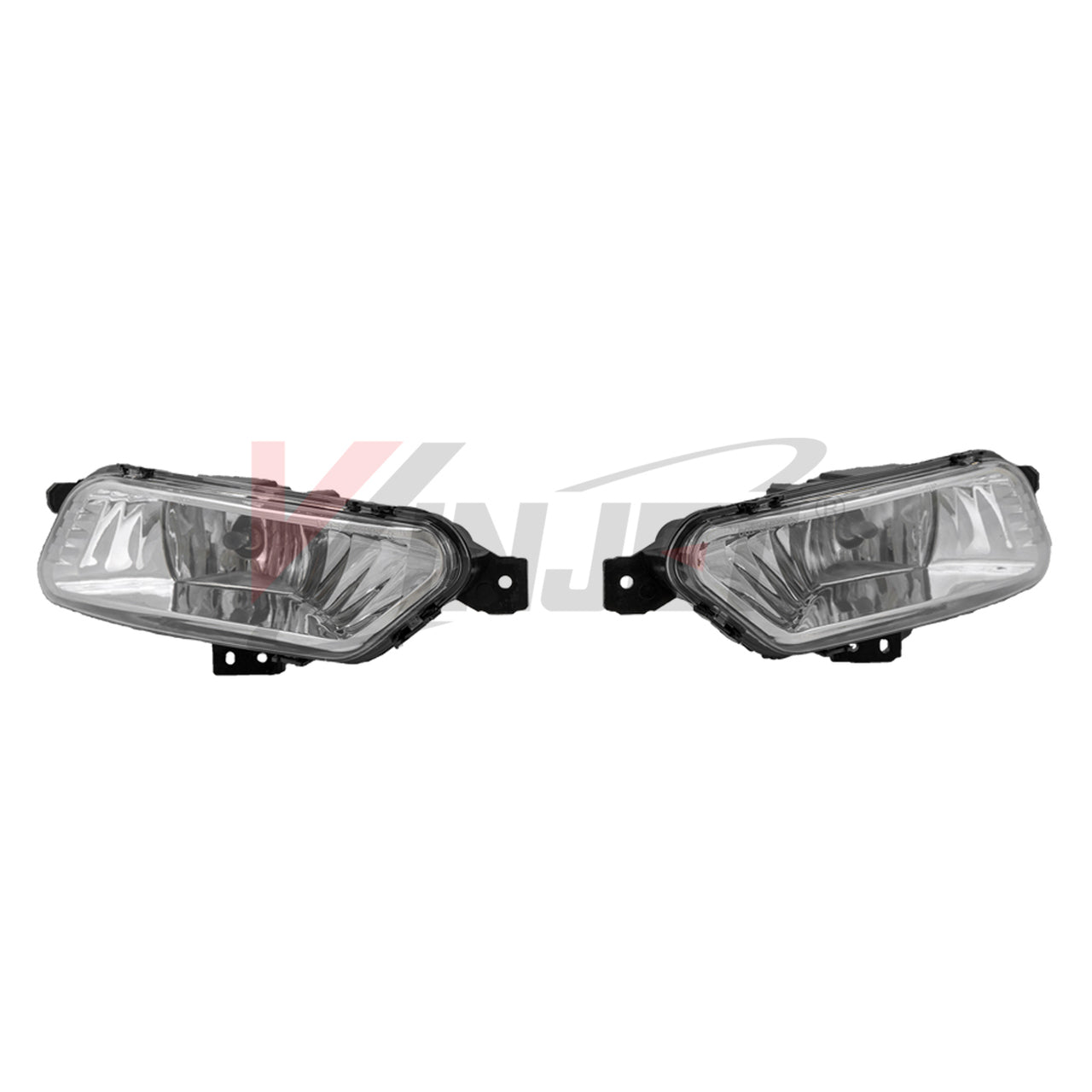 Winjet 2017-2018 Ford Fusion Fog Light Clear WJ30-0557-09