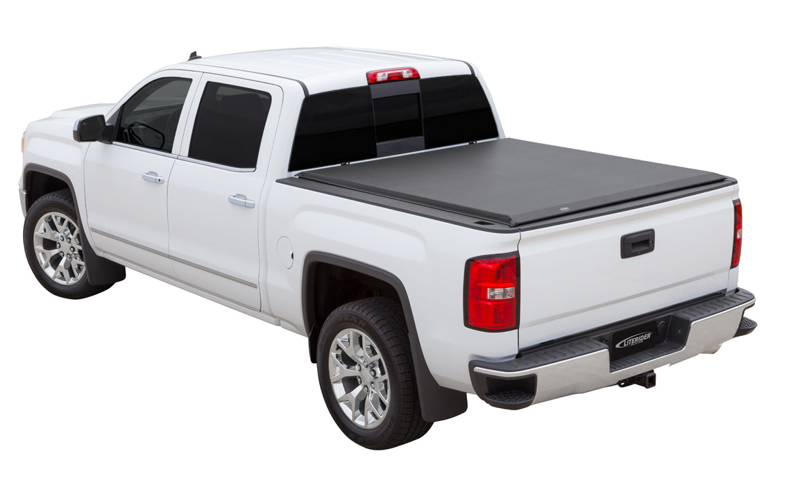 Access 2007-2014 Chevrolet Silverado GMC Sierra 2500 3500 2007-2013 Chevrolet Silverado GMC Sierra 1500 8' Single Literider Roll-Up Tonneau Cover 32299Z