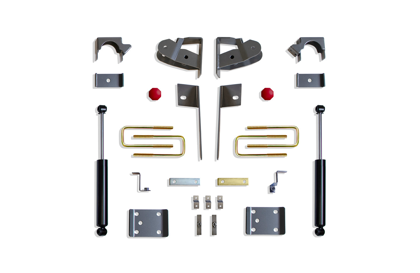 MaxTrac Suspension 2019-2022 Chevrolet Silverado 1500 GMC Sierra 1500 5" Drop Height Rear Lowering Box Kit 201950