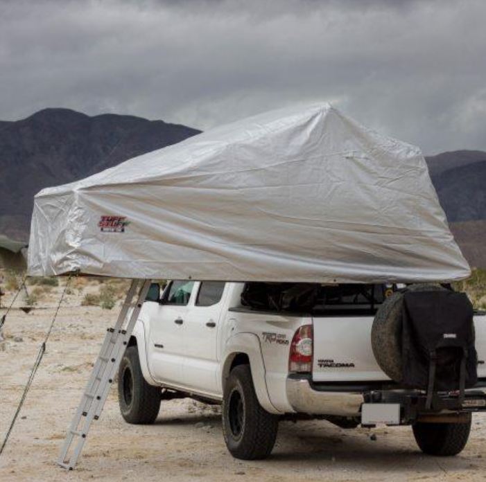 Tuff Stuff Roof Top Tent Xtreme Weather Covers Elite Overland Silver TS-RTT-EWC-ELT