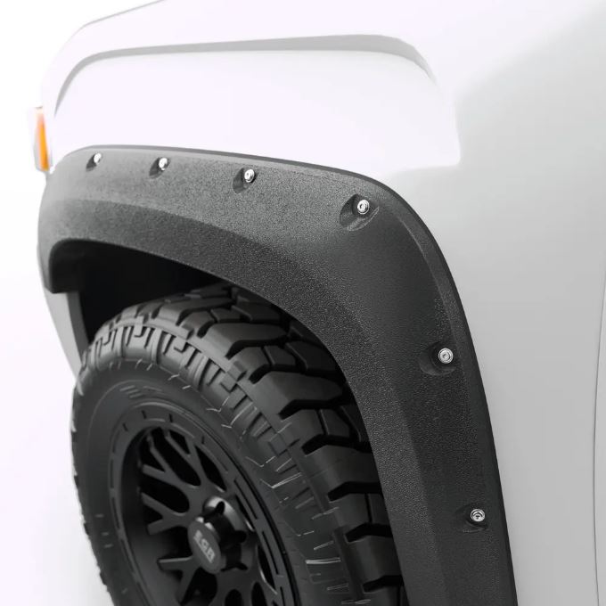 EGR 2015-2022 GMC Canyon 4 Door Extended Cab Crew Cab Pickup Baseline Bolt-style Fender Flares Set Of 4 BLF1021