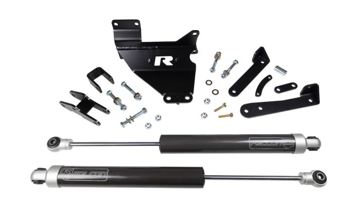 Readylift 2013-2024 Dodge Ram 2500 3500 Dual Steering Stabilizer With Falcon 77-13210