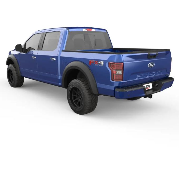 EGR 2018-2020 Ford F-150 4 Door Extended Crew Cab 2 Door Standard Cab Pickup Set Of 4 Rugged Fender Flares 753574