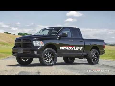 Readylift 2009-2018 Dodge Ram 1500 2019-2022 Ram 1500 Classic 4wd 4" SST Lift Kit With Bilstein Rear Shocks 69-1041