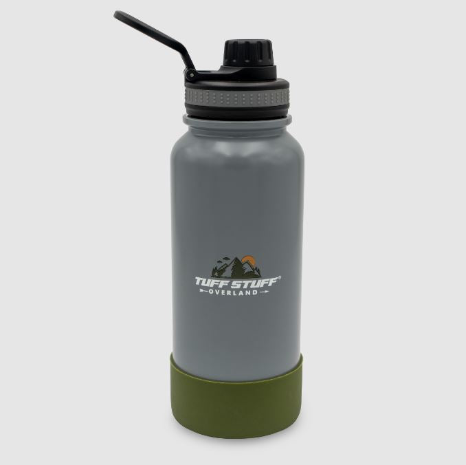 Tuff Stuff 32OZ Stainless Water Bottle Vessel Gray TS-8-1100