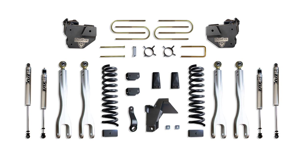 MaxTrac Suspension 2019-2023 Dodge Ram 2500 3500 4WD 8" Lift Kit K947585FL