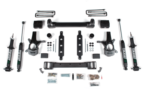 Zone OffRoad 2014-2018 Chevrolet Silverado GMC Sierra 1500 2WD 6.5" Strut Cast Steel Arms ZONC61