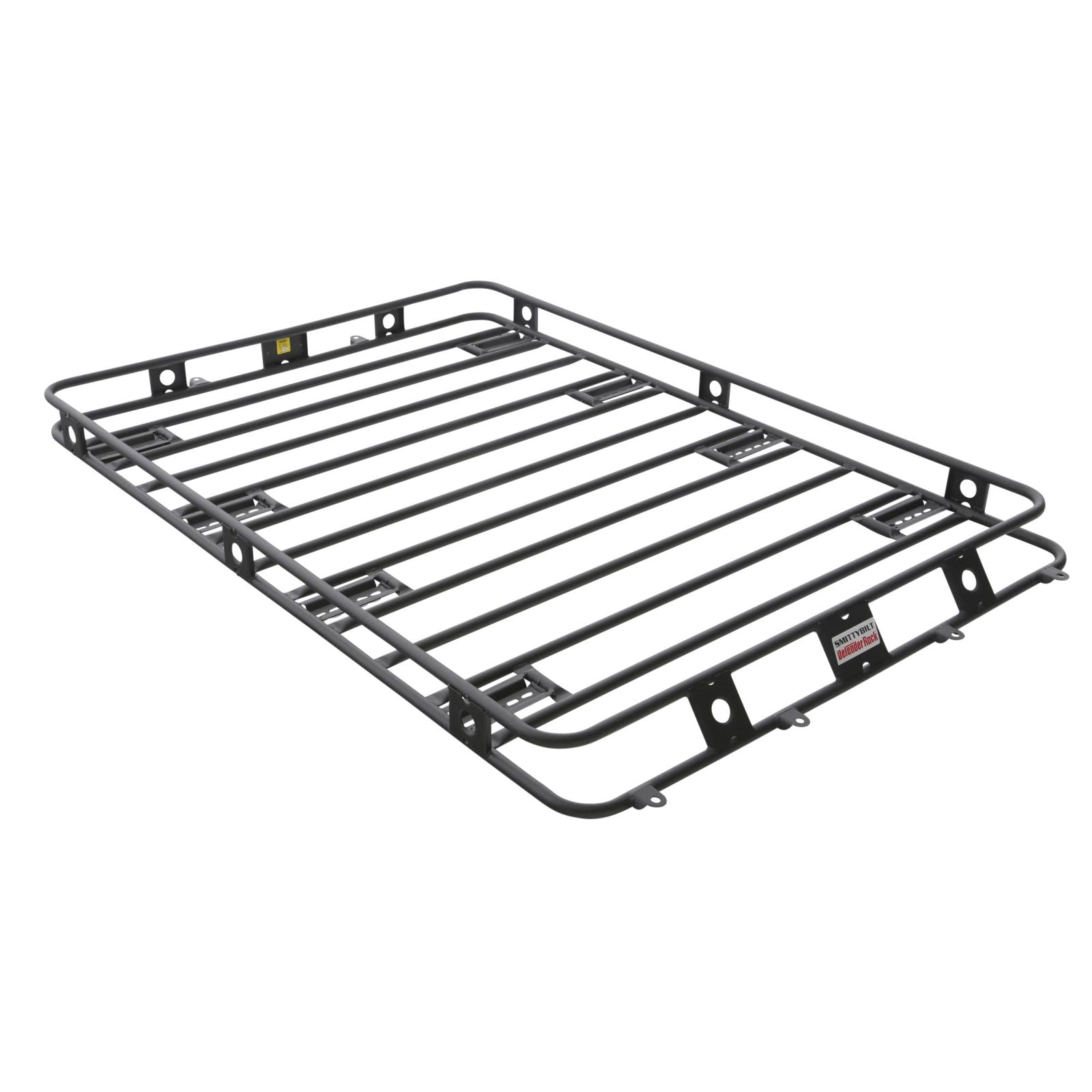 Smittybilt 1976-2006 Jeep Wrangler Wrangler CJ Defender Roof Rack Steel 4.5 X 6.5 X 4In Sides One Piece Welded 45654