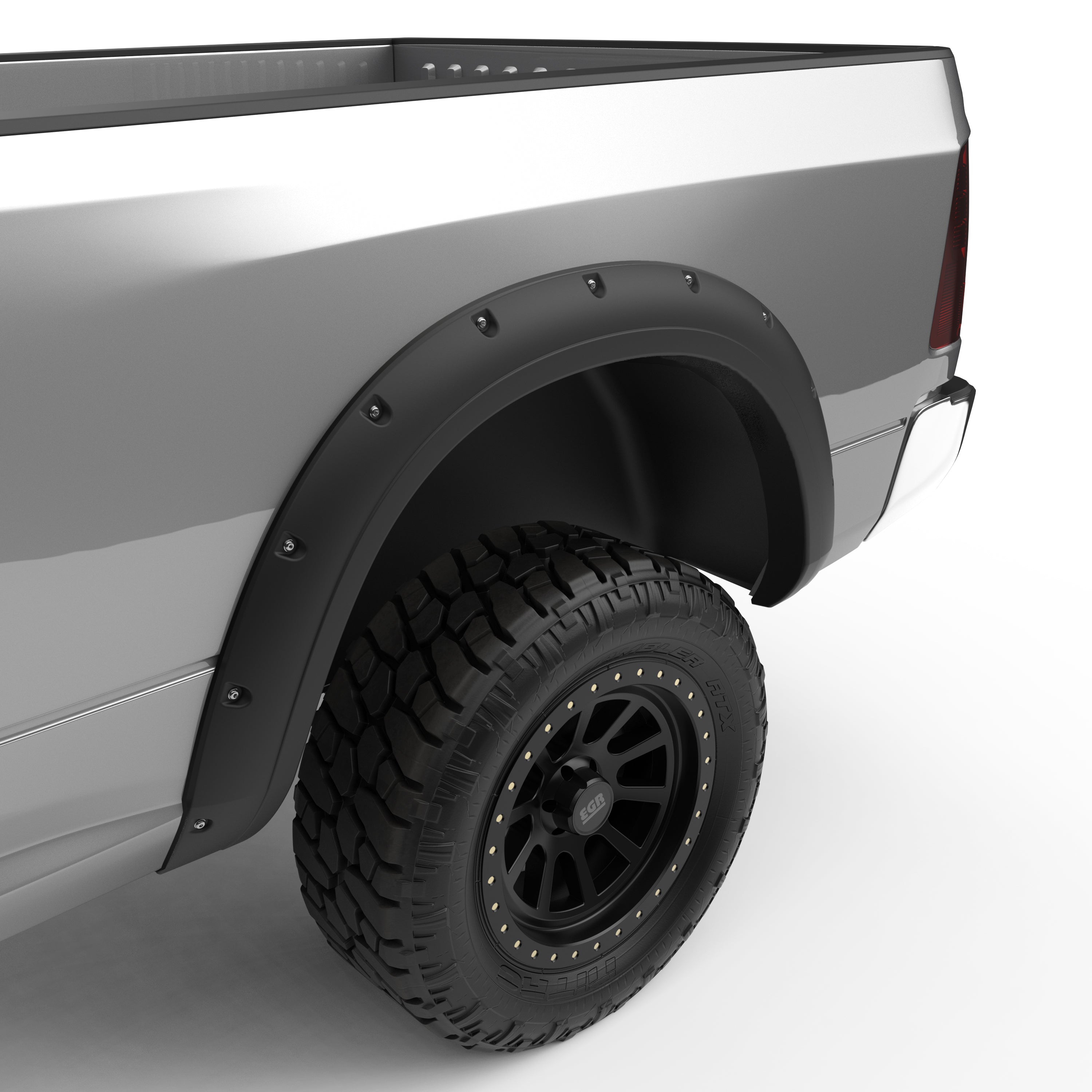 EGR 2010-2018 Dodge Ram 2500 3500 Crew Cab Extended Cab Standard Cab Pickup 2 4 Door Set Of 4 Traditional Bolt-On Look Fender Flares 792854