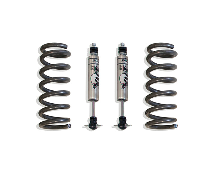 MaxTrac Suspension 2002-2018 Dodge Ram 1500 4.7 V8 2019-2022 Ram 1500 Classic 2WD 2.5" Height Maxpro Elite Front Lift Coils With Fox Shocks 872170F