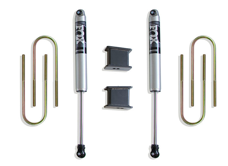 MaxTrac Suspension 2002-2008 Dodge Ram 1500 2WD 4" Height Maxpro Elite Rear Lift Kit With Fox Shocks 902140F