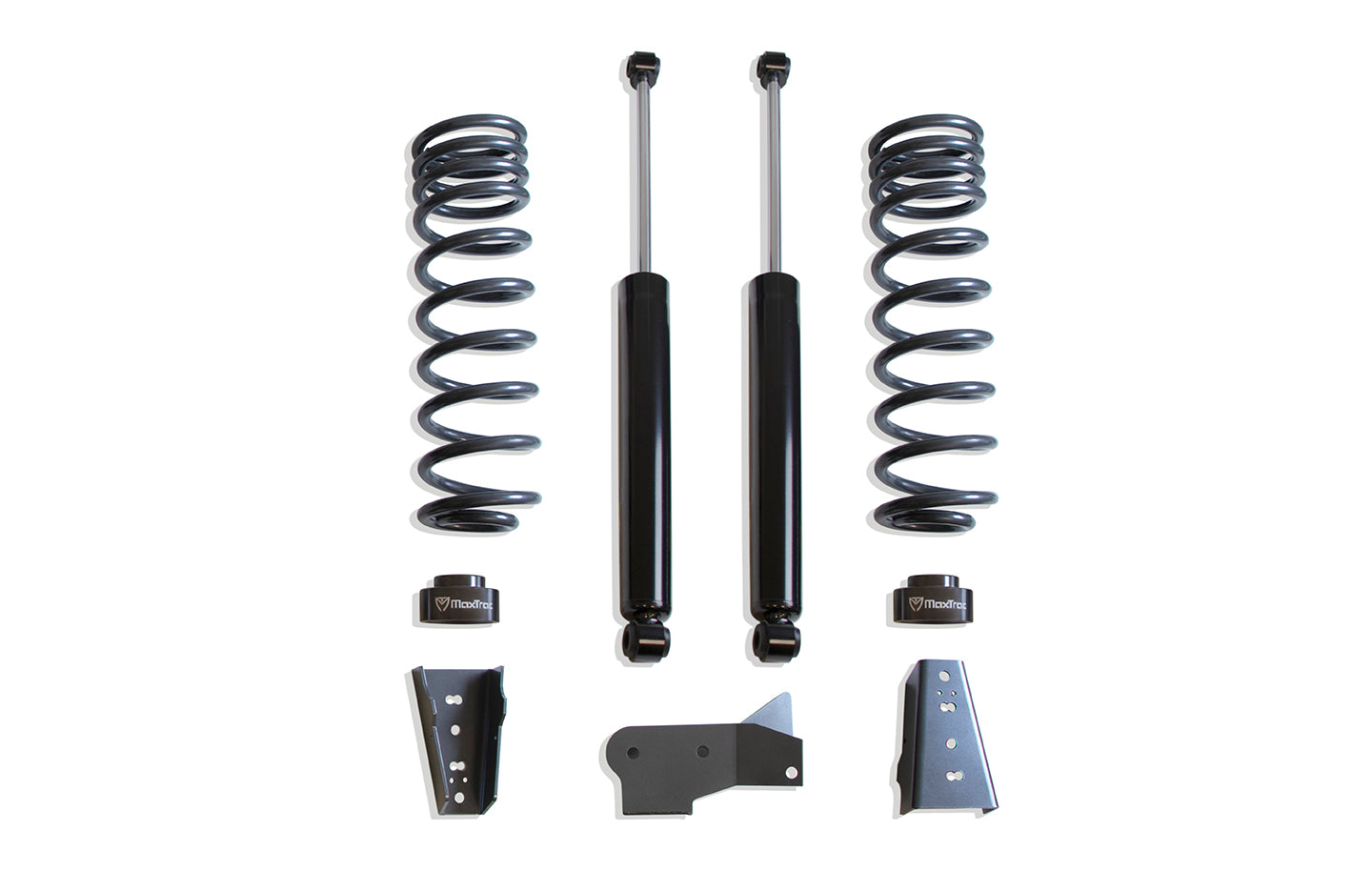 MaxTrac Suspension 2009-2018 Dodge Ram 1500 2019-2022 1500 Classic 2WD 4.5" Lift Height Pro Kit Rear Lift Box Kit With MaxTrac Shocks 902445