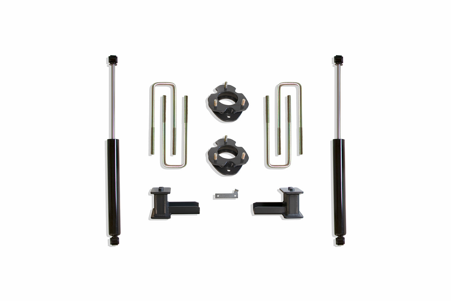 MaxTrac Suspension 2009-2014 Ford F-150 2WD 4" Lift Height Pro Kit Rear Lift Box Kit With MaxTrac Shocks 903141