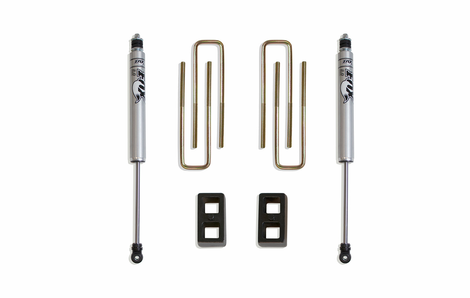 MaxTrac Suspension 2007-2021 Toyota Tundra 2WD 4WD 2" Height Pro Elite Rear Lift Kit With Fox Shocks 906720F