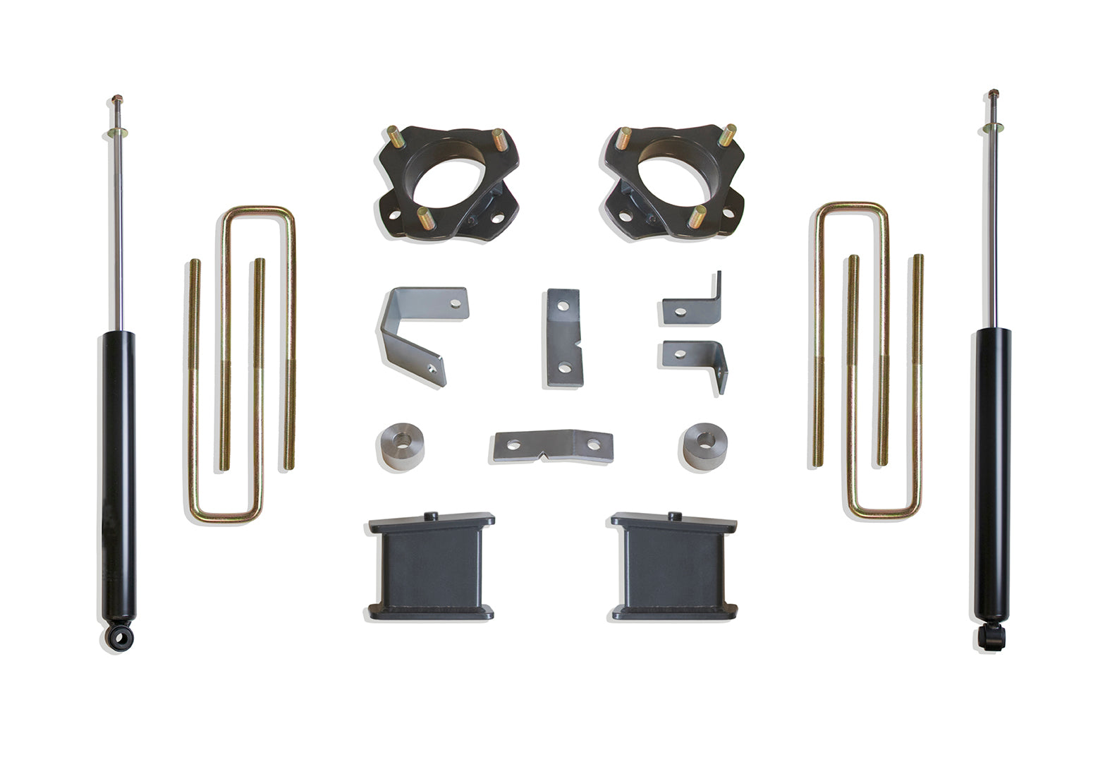 MaxTrac Suspension 2005-2022 Toyota Tacoma 2WD 4" Lift Height Maxpro Kit 6 Lug Rear Lift Kit With MaxTrac Shocks 906840