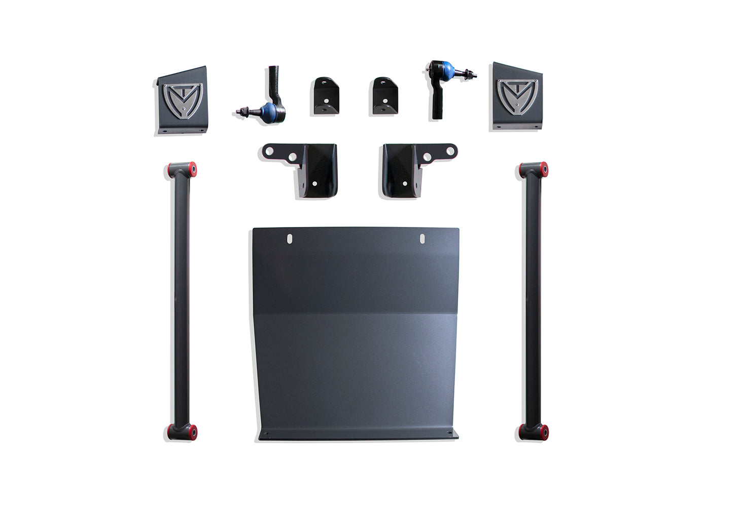 MaxTrac Suspension 2019-2023 Chevrolet Silverado 1500 GMC Sierra 1500 2WD Box 7"-10" Lift Kit Including Sway Bar Brackets & A Skid Plate 941900-5