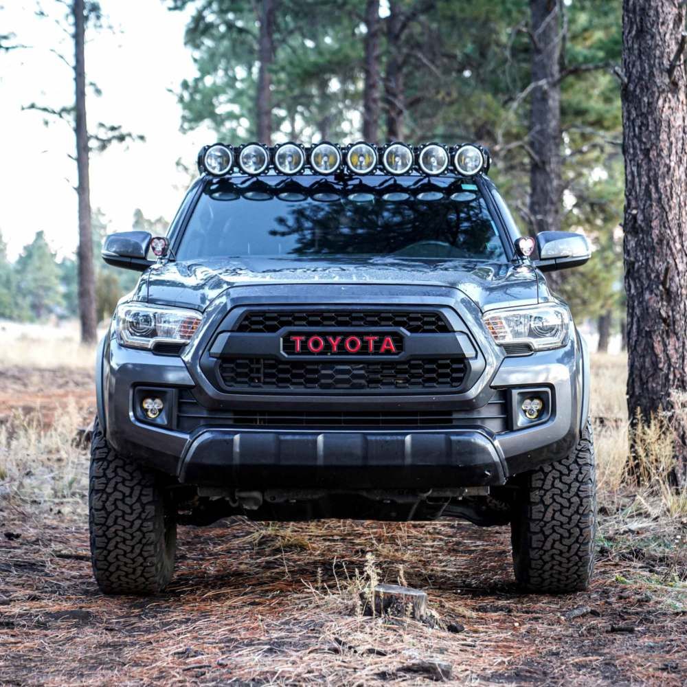 KC HiLites 2012-2024 Toyota Tacoma 2010-2024 4runner 2014-2021 Tundra FLEX ERA 3 Fog Pocket Kits Off Road Lights Combo Beam 97153