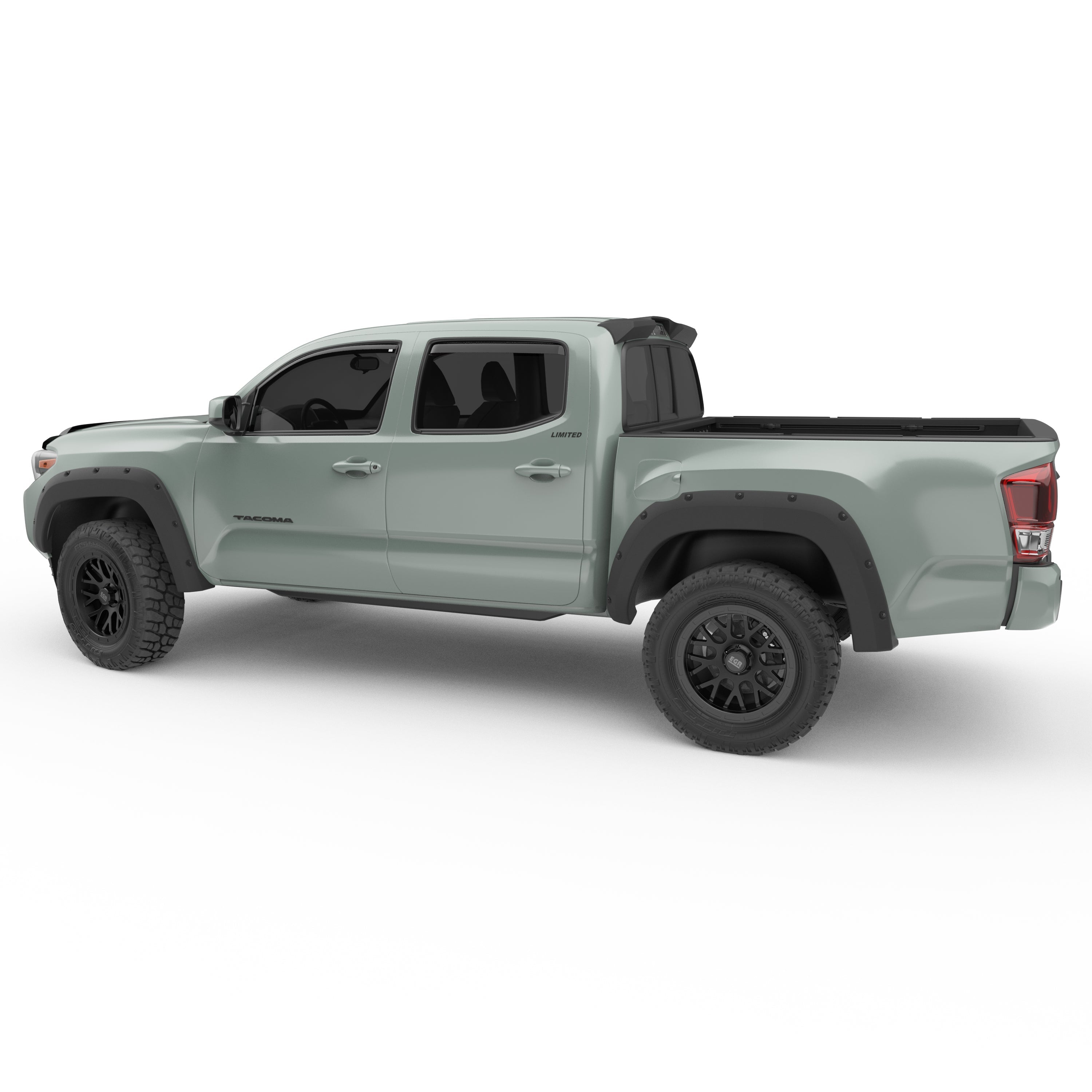 EGR 2016-2023 Toyota Tacoma SR SR5 TRD Sport TRD Off-Road Limited Extended Cab Crew Cab Pickup 4 Door Truck Cab Spoiler 985089