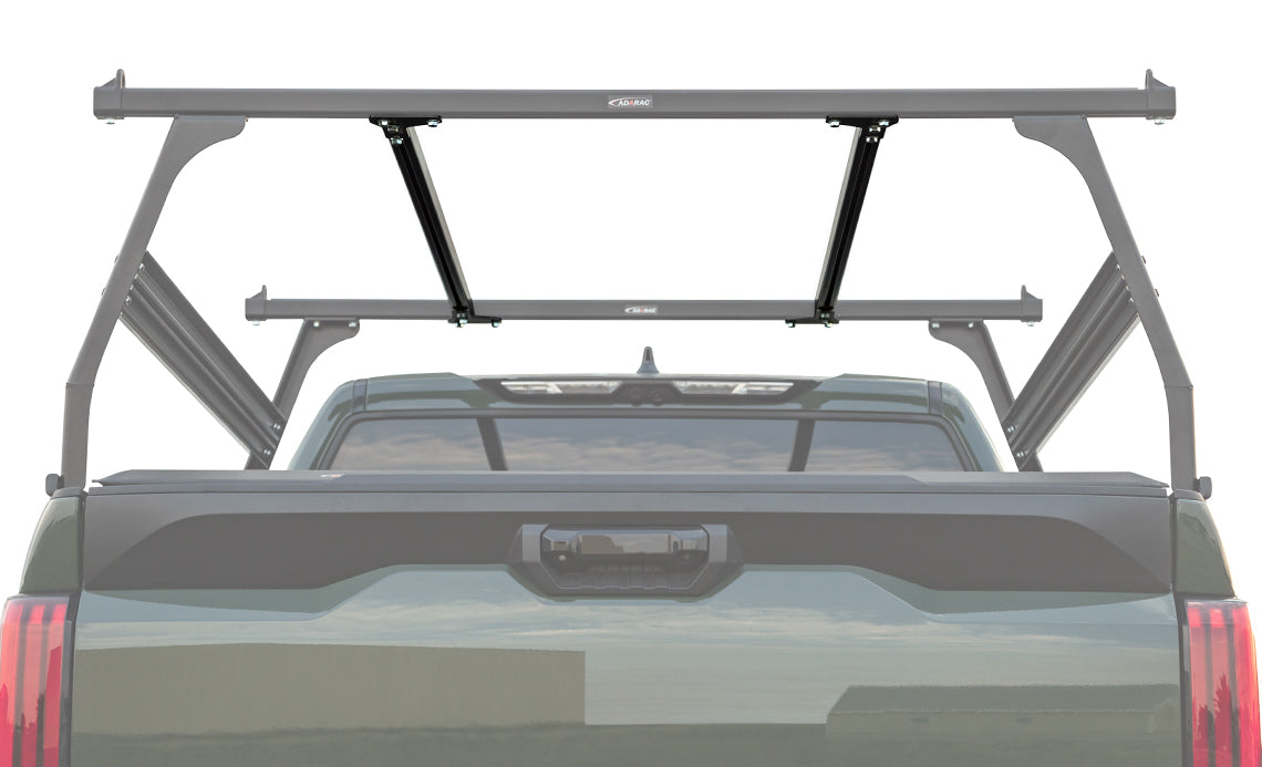 ADARAC 2017-2024 Nissan Titan 2016-2024 Titan XD 6' 6" Box Matte Black Adagrid Base Rails F6030022