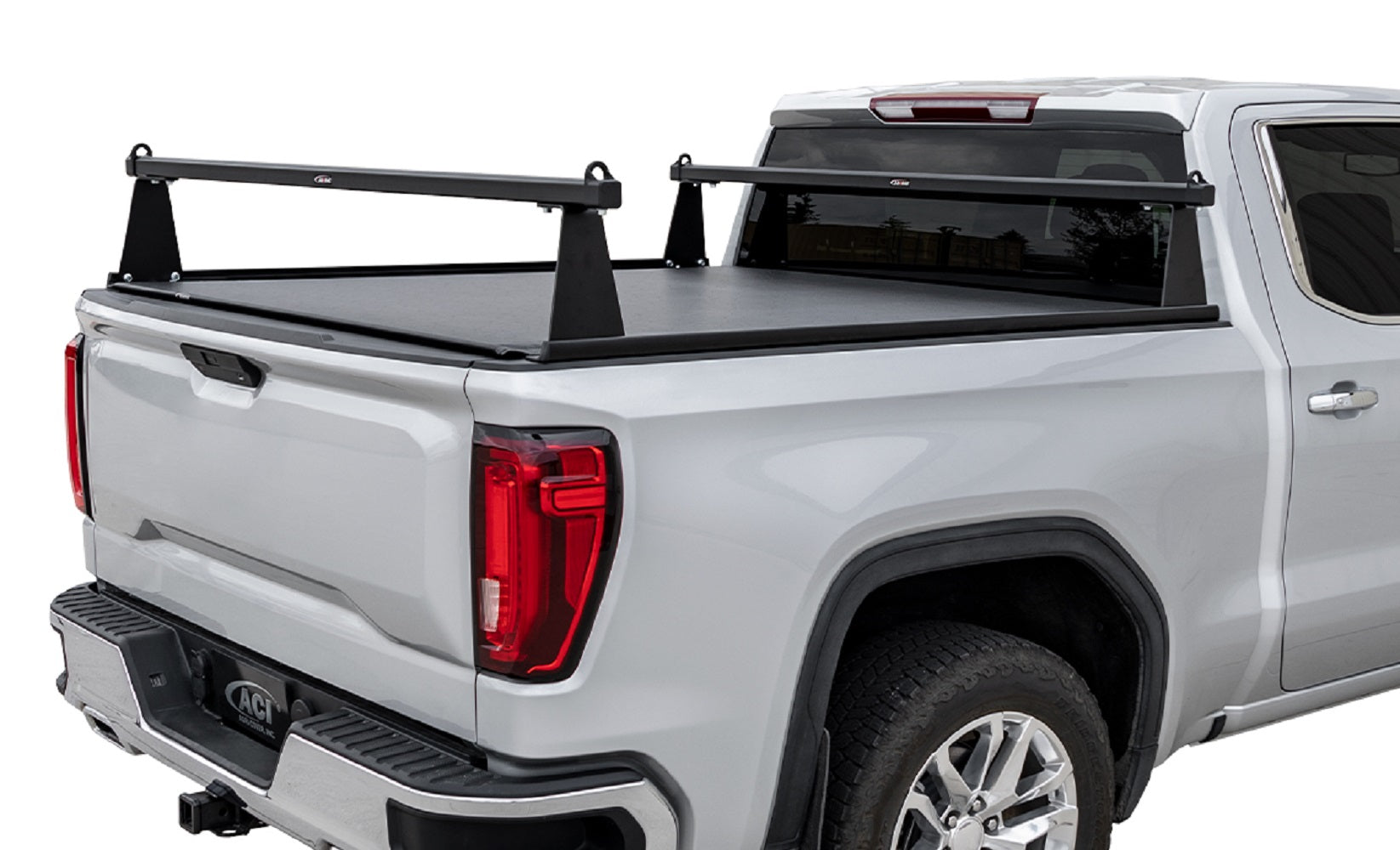 ADARAC 2017-2024 Nissan Titan 2016-2024 Titan XD 6' 6" Silver Aluminum M-series Truck Bed Racks F4030021